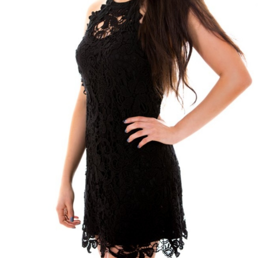 Crotchet Lace Line Dress